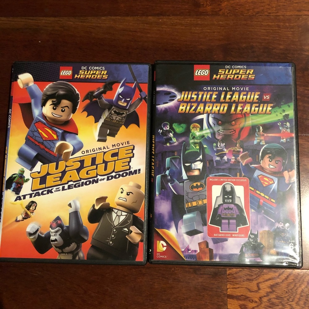 LEGO super herdes 2 lot movie Dvd